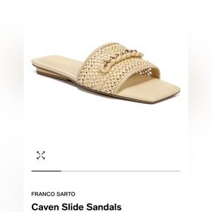 NEW Franco Sarto Slide Sandals - comes in the box